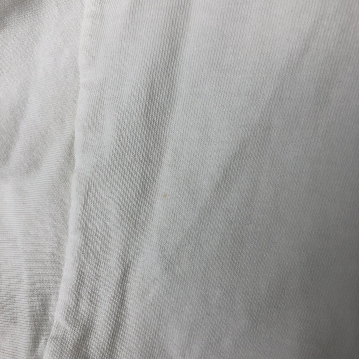 00'S Harley-Davidson Hanes Long Sleeve T-Shirt Made in USA Men's Size L cotton white type Vintage Second Hand