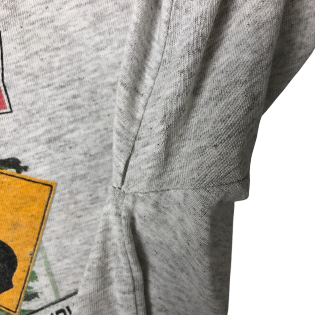Harley-Davidson Eagle Pattern Long T-shirt, Men's L size unclear gray type Vintage Second Hand