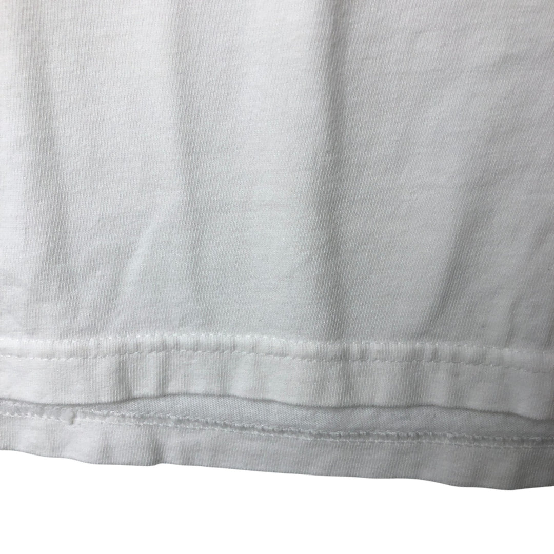 00'S Harley-Davidson Hanes Eagle Pattern Long T-shirt Made in USA Men's XXL cotton white type Vintage Second Hand