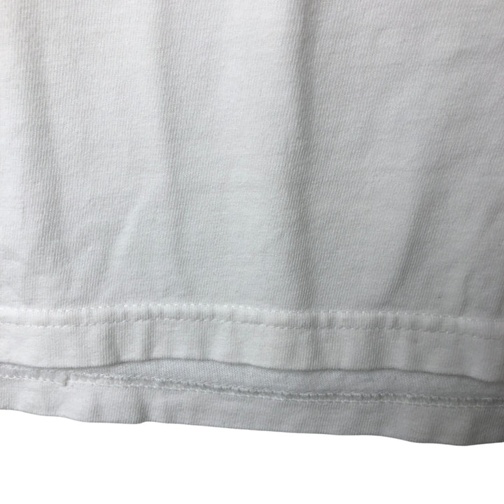 00'S Harley-Davidson Hanes Eagle Pattern Long T-shirt Made in USA Men's XXL cotton white type Vintage Second Hand