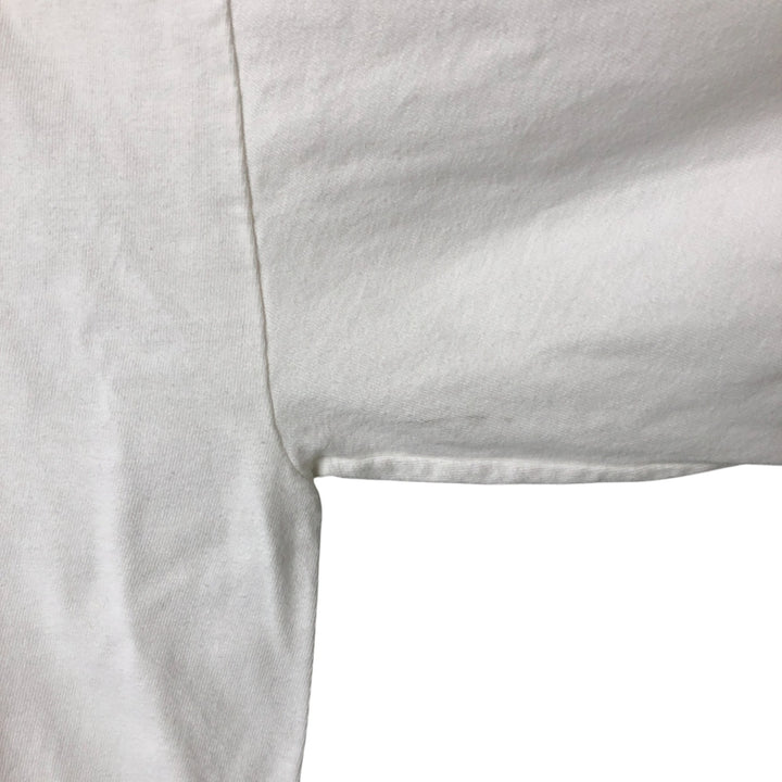 00'S Harley-Davidson Hanes Eagle Pattern Long T-shirt Made in USA Men's XXL cotton white type Vintage Second Hand