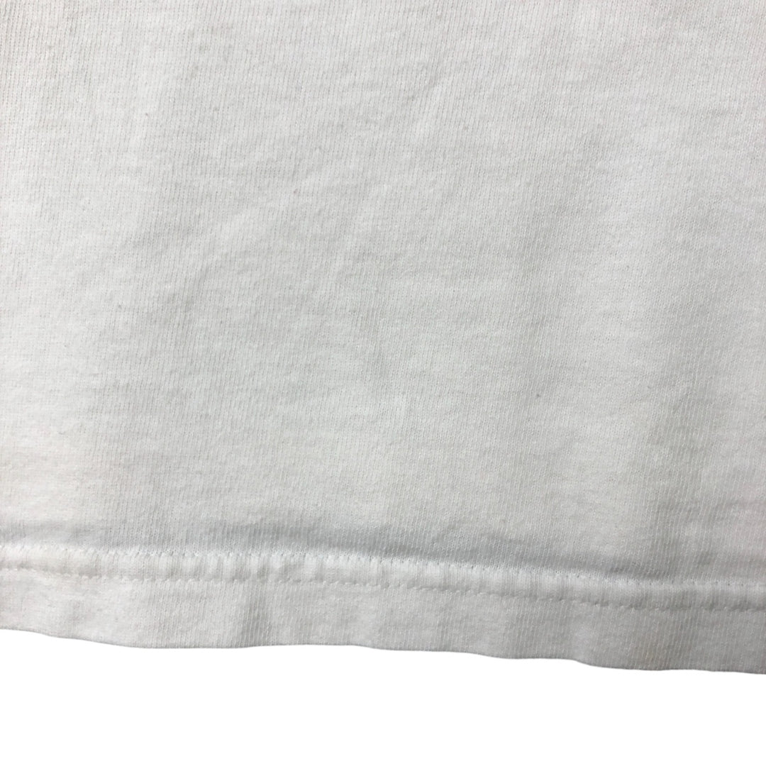 Big size Harley-Davidson long T-shirt, made in the USA, equivalent to men's XXXL cotton white type Vintage Second Hand