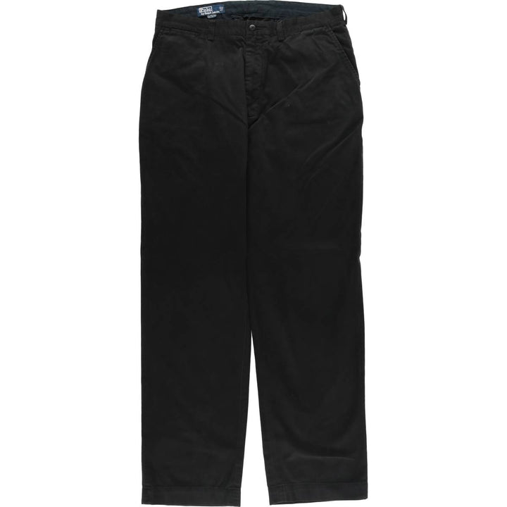 Ralph Lauren POLO by Ralph Lauren PROSPECT PANT Chino pants for men, equivalent to w35 cotton black type Vintage Second Hand