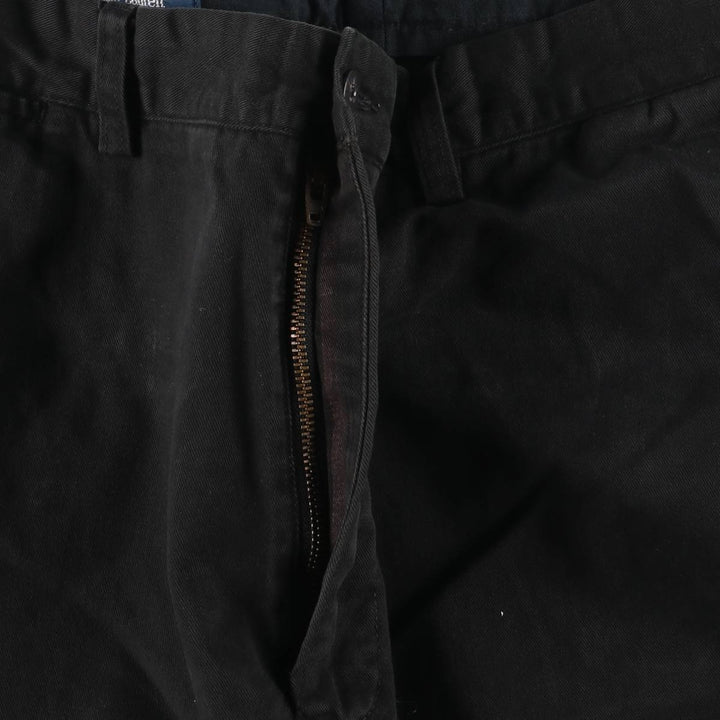 Ralph Lauren POLO by Ralph Lauren PROSPECT PANT Chino pants for men, equivalent to w35 cotton black type Vintage Second Hand