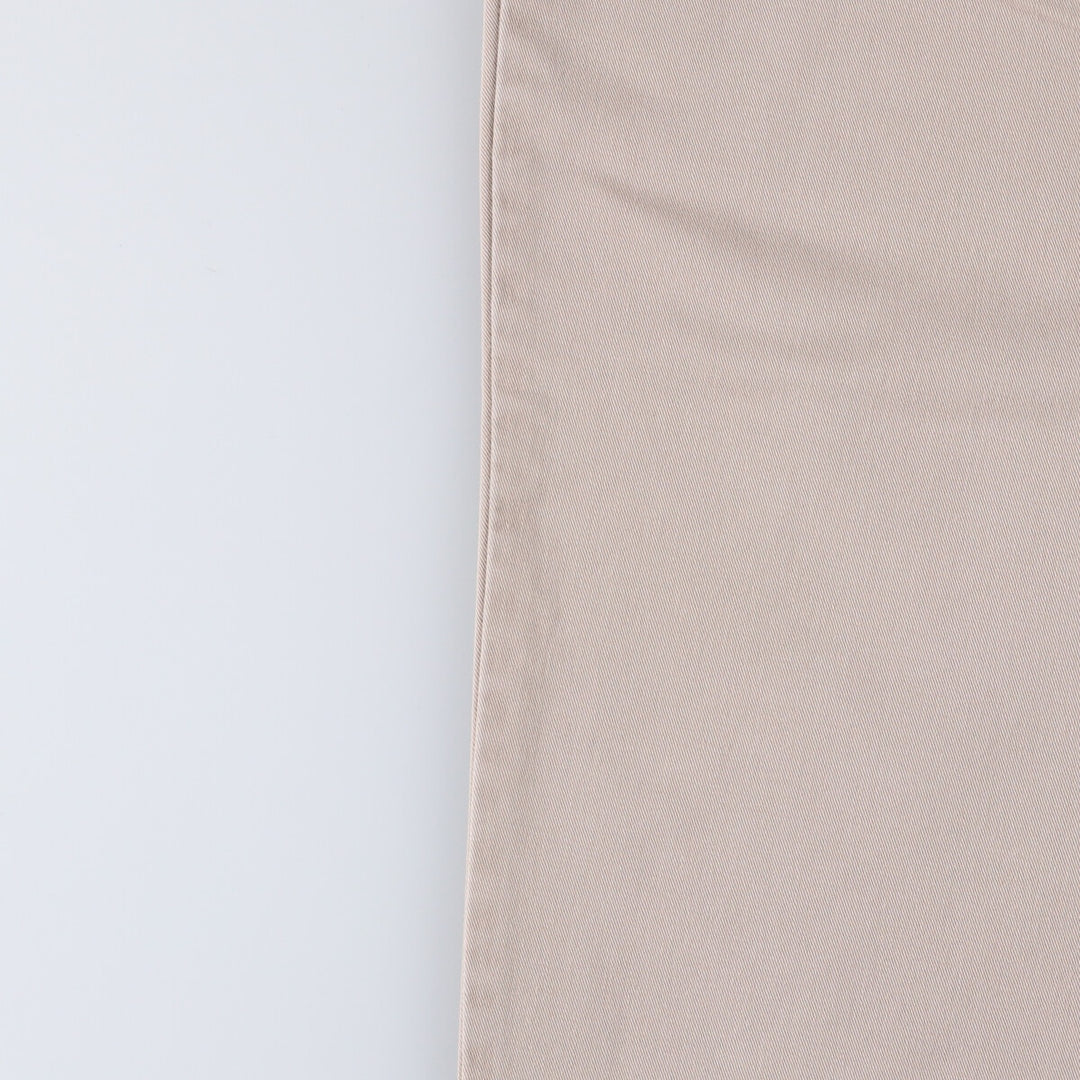 Ralph Lauren POLO RALPH LAUREN Two-pleat chino pants for men, size W35 cotton Beige type Vintage Second Hand