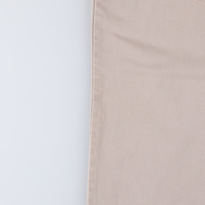 Ralph Lauren POLO RALPH LAUREN Two-pleat chino pants for men, size W35 cotton Beige type Vintage Second Hand