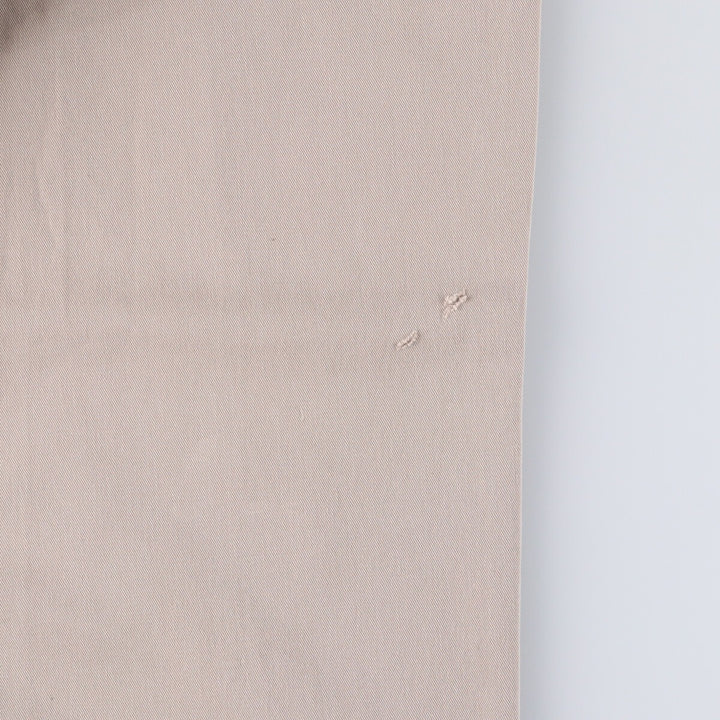 Ralph Lauren POLO RALPH LAUREN Two-pleat chino pants for men, size W35 cotton Beige type Vintage Second Hand