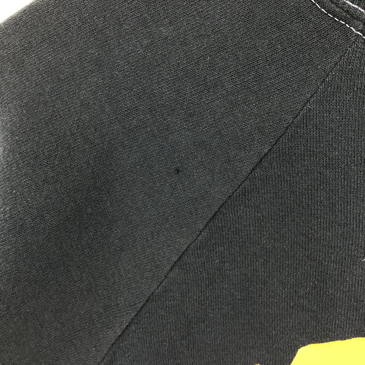 80'S SPORTSWEAR IOWA University of Iowa college sweatshirt, sweatshirt, made in USA, men's size L, vintage polyester black type Vintage Second Hand