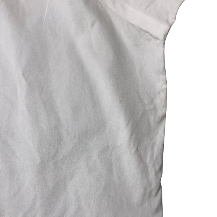 Ralph Lauren YARMOUTH long sleeve button down shirt, men's XL size cotton white type Vintage Second Hand