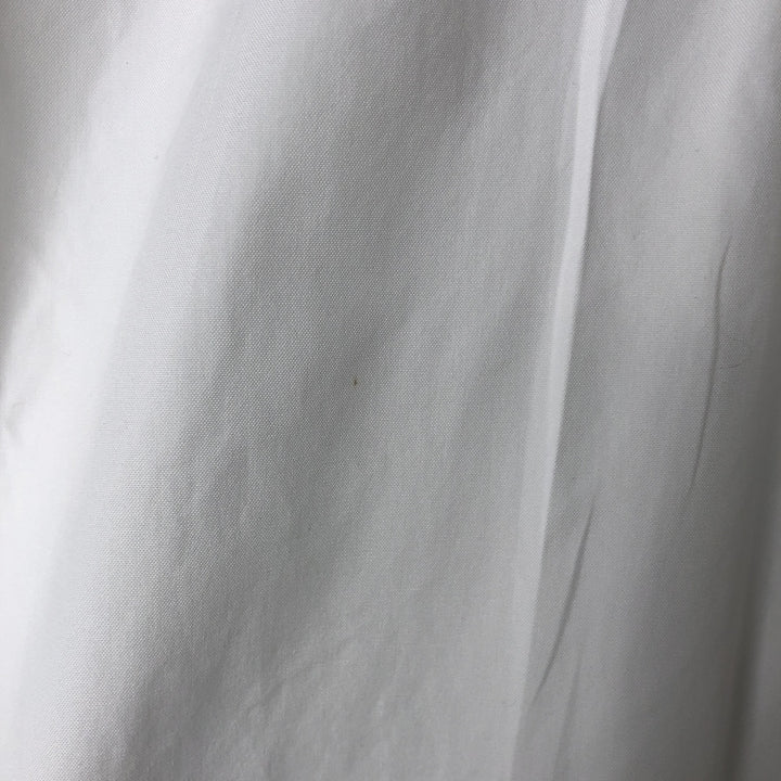 Ralph Lauren YARMOUTH long sleeve button down shirt, men's size L cotton white type Vintage Second Hand