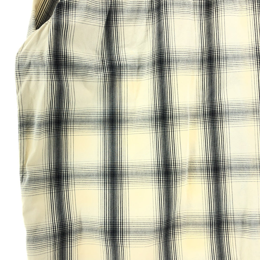 Carhartt Relaxed Fit Ombre Check Short Sleeve Work Shirt, Men's XL cotton ivory Vintage Second Hand