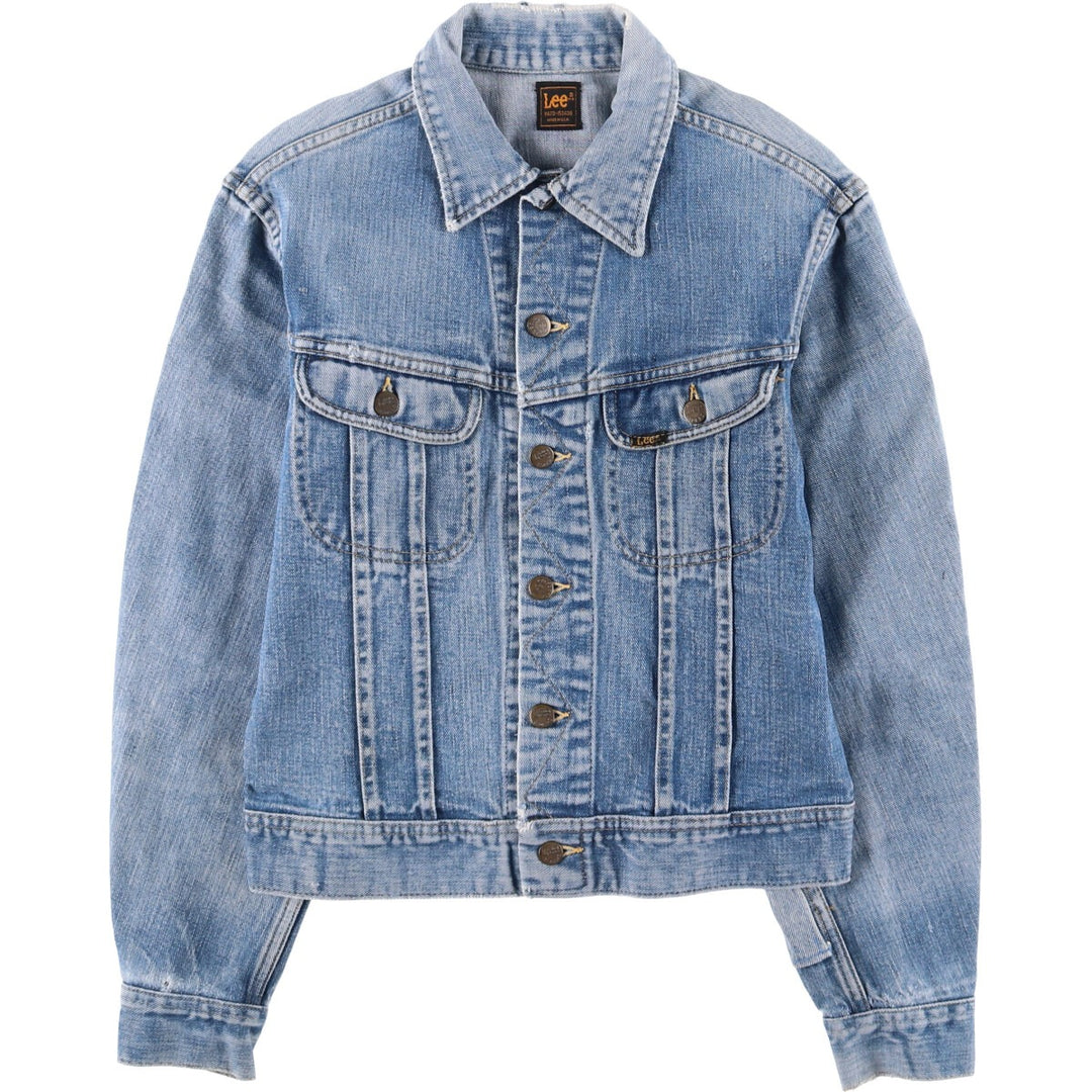 Vintage 1980'S Lee Riders denim jacket, made in the USA, size M, women's. unclear blue type Vintage Second Hand