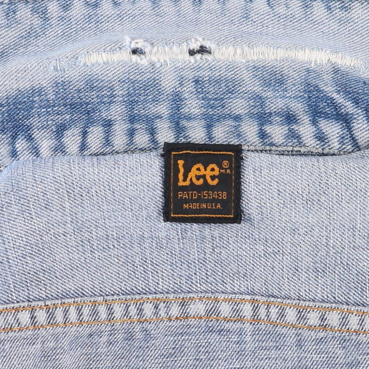 Vintage 1980'S Lee Riders denim jacket, made in the USA, size M, women's. unclear blue type Vintage Second Hand