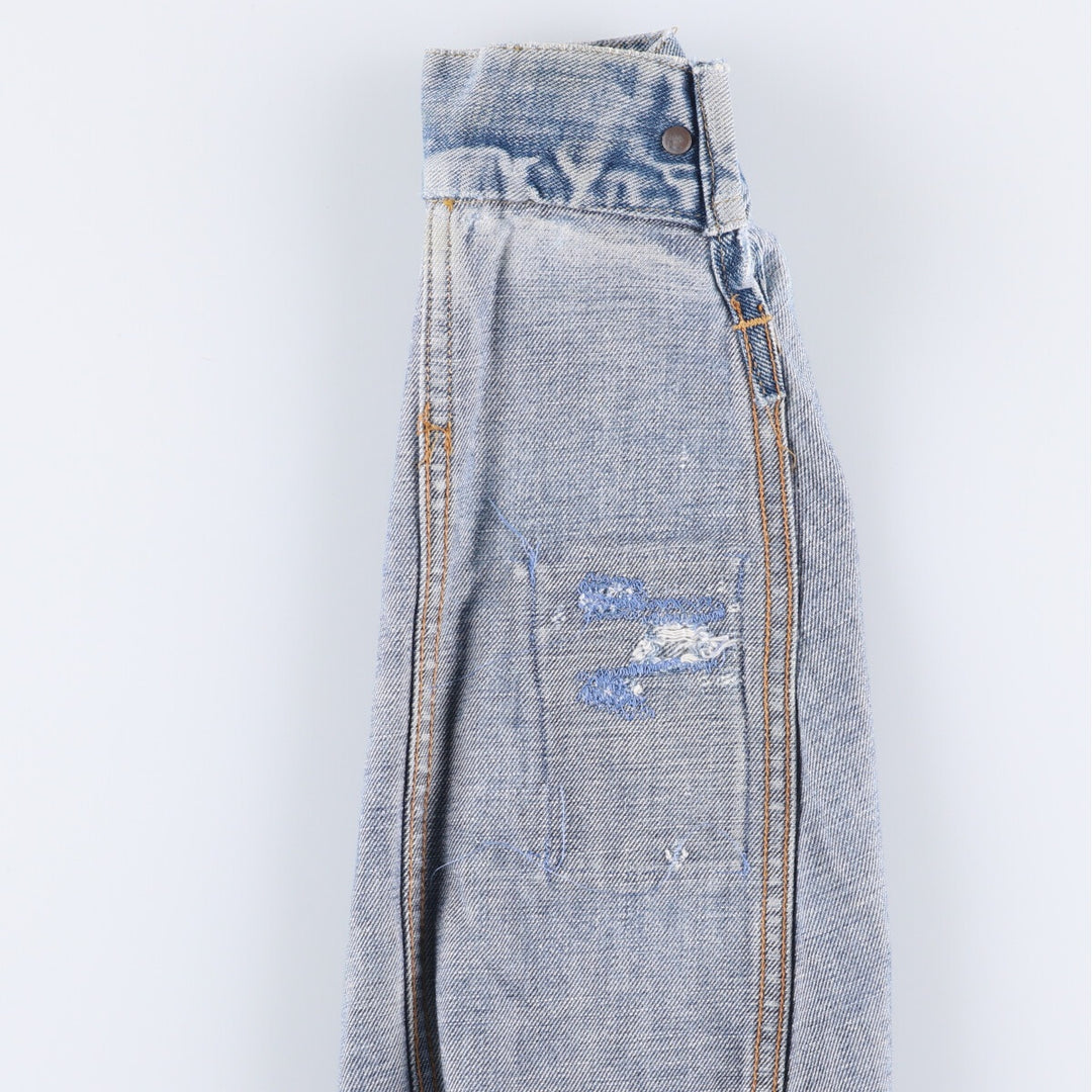 Vintage 1980'S Lee Riders denim jacket, made in the USA, size M, women's. unclear blue type Vintage Second Hand