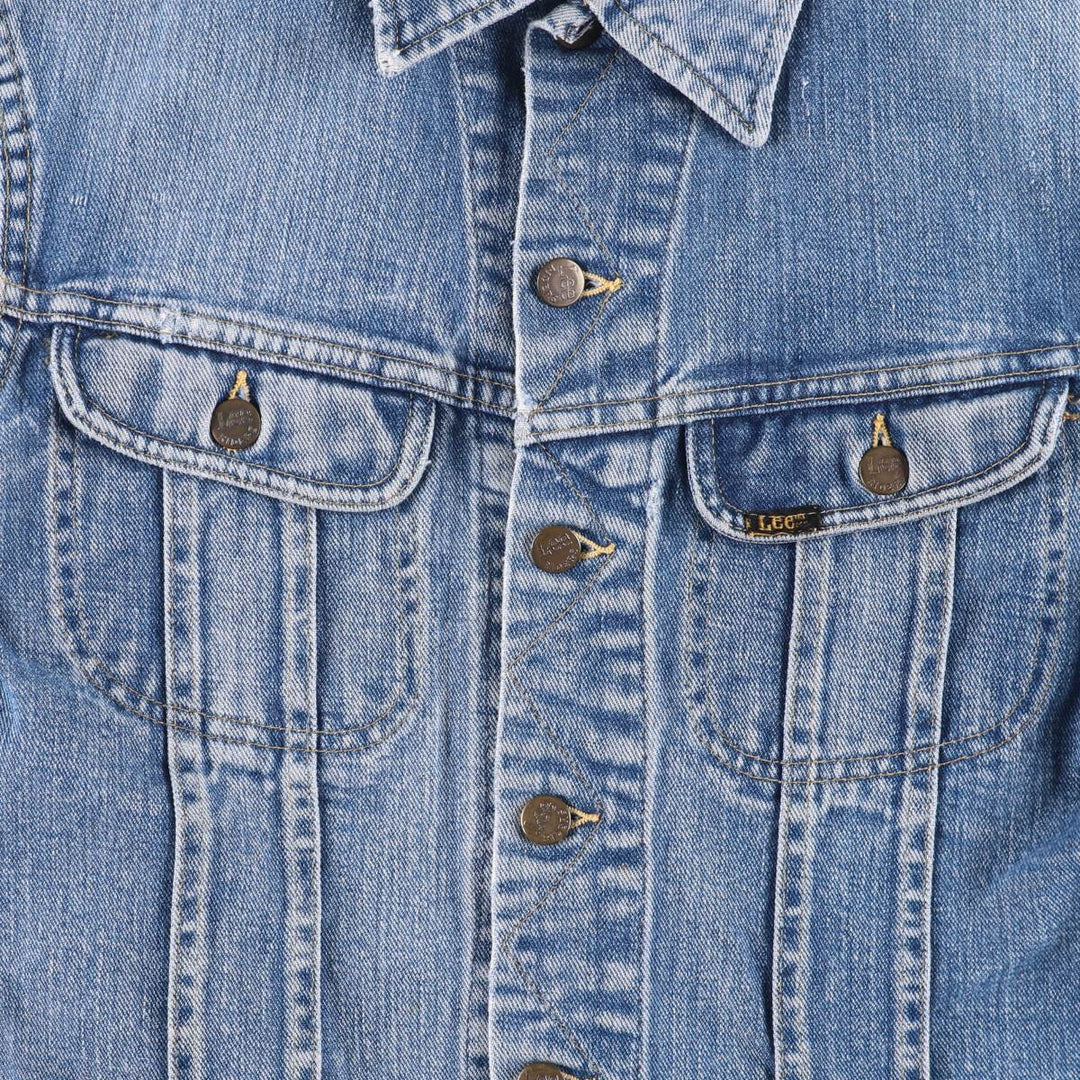 Vintage 1980'S Lee Riders denim jacket, made in the USA, size M, women's. unclear blue type Vintage Second Hand