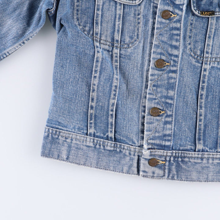 Vintage 1980'S Lee Riders denim jacket, made in the USA, size M, women's. unclear blue type Vintage Second Hand