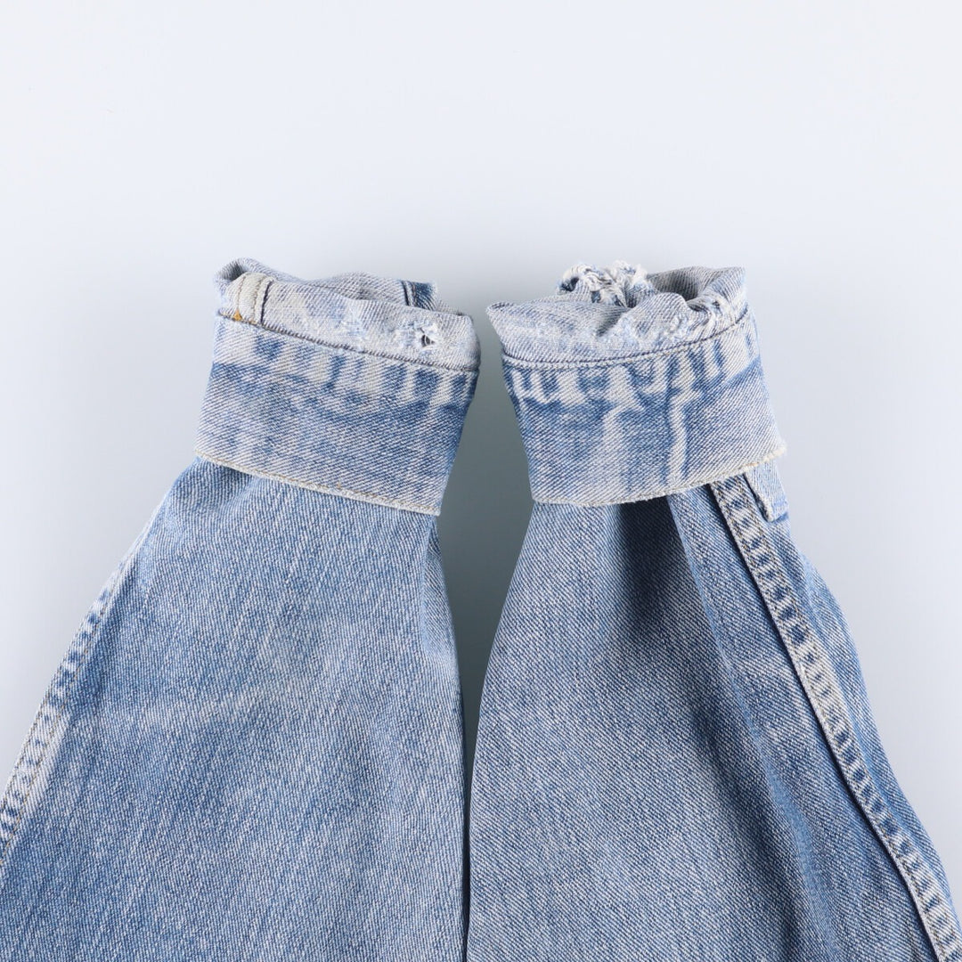 Vintage 1980'S Lee Riders denim jacket, made in the USA, size M, women's. unclear blue type Vintage Second Hand