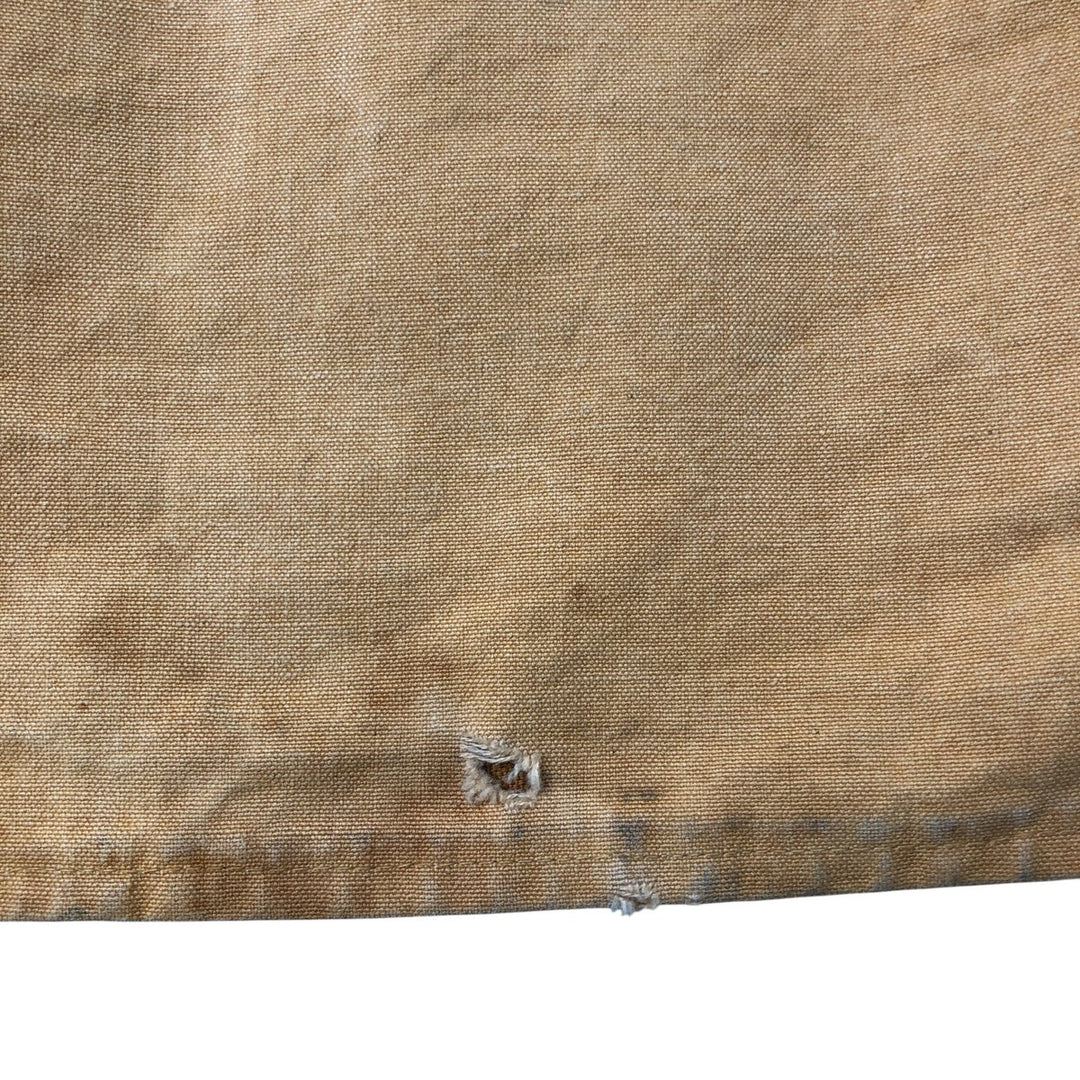 60s~ Drybak Shooting Jacket Men's XL Duck Cartridge Holder Vintage unclear Beige type Vintage Second Hand