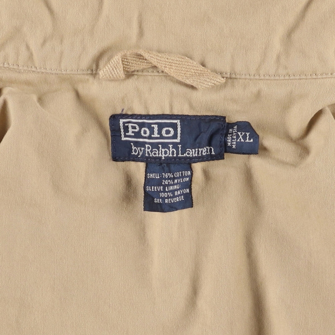 Ralph Lauren POLO by Ralph Lauren Hunting Jacket Men's XL cotton Beige type Vintage Second Hand
