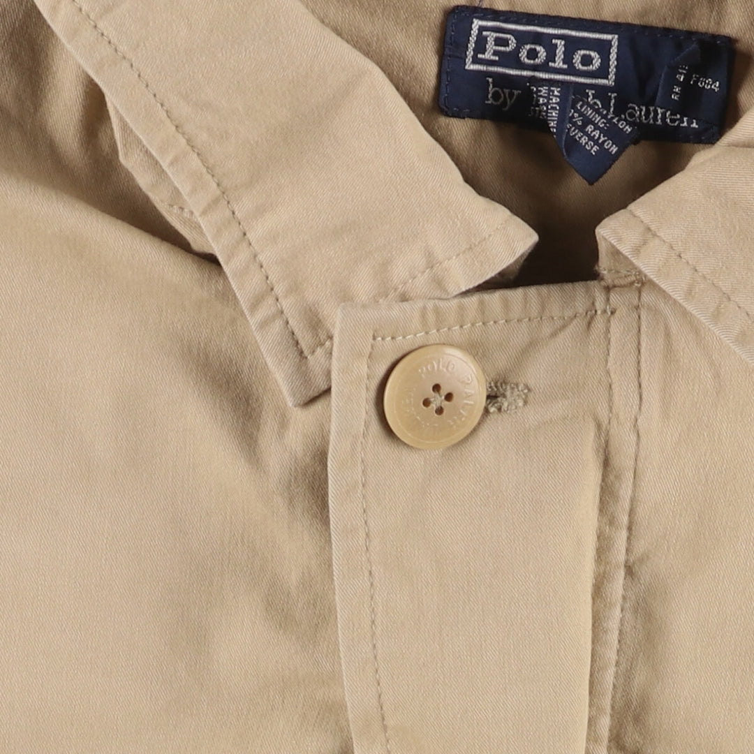 Ralph Lauren POLO by Ralph Lauren Hunting Jacket Men's XL cotton Beige type Vintage Second Hand