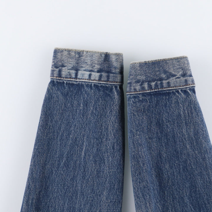 Levi's Painted Denim Jacket, G-Jean, Men's M Size cotton blue type Vintage Second Hand