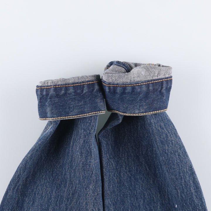 Levi's Painted Denim Jacket, G-Jean, Men's M Size cotton blue type Vintage Second Hand