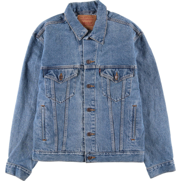 Levi's 70508-7112 RELAXED TRUCKER JACKET denim jacket, denim jacket, men's size M cotton blue type Vintage Second Hand