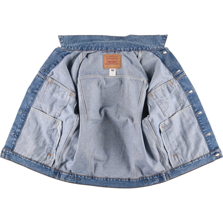 Levi's 70508-7112 RELAXED TRUCKER JACKET denim jacket, denim jacket, men's size M cotton blue type Vintage Second Hand