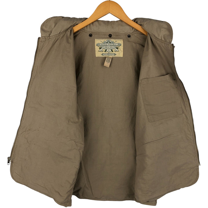 90'S Banana Republic Safari Vest, Men's Size L, Vintage cotton Beige type Vintage Second Hand
