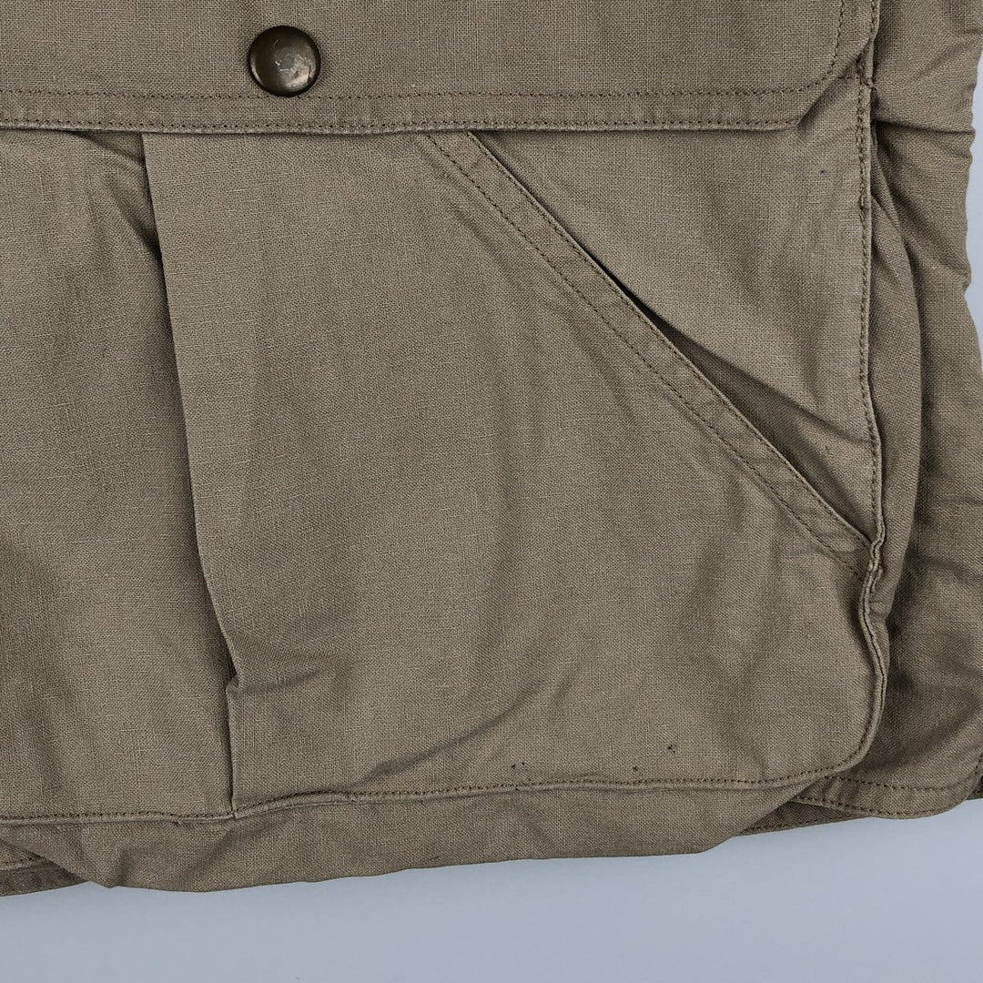 90'S Banana Republic Safari Vest, Men's Size L, Vintage cotton Beige type Vintage Second Hand