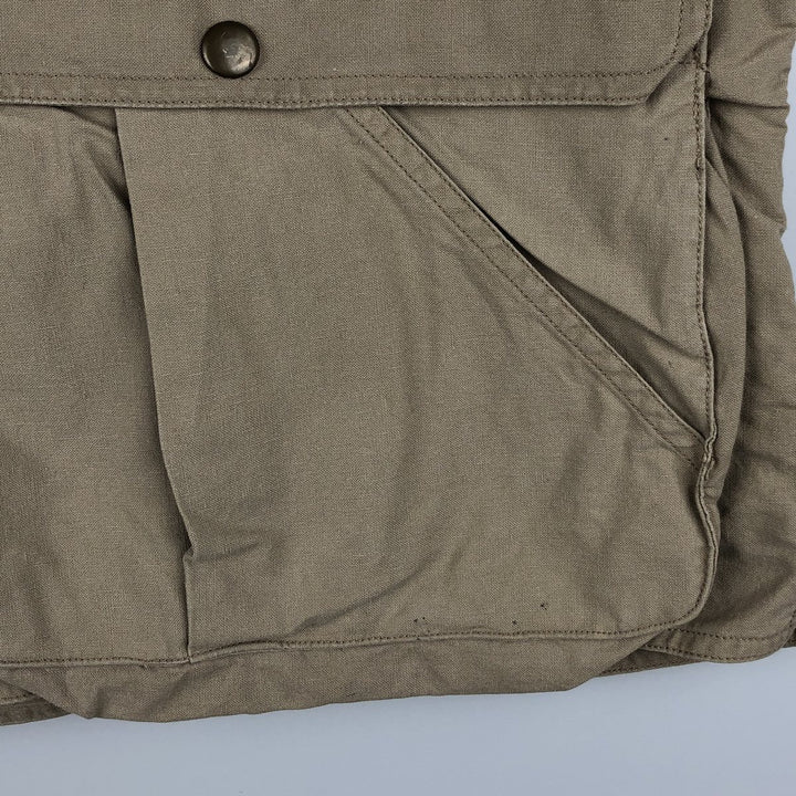 90'S Banana Republic Safari Vest, Men's Size L, Vintage cotton Beige type Vintage Second Hand