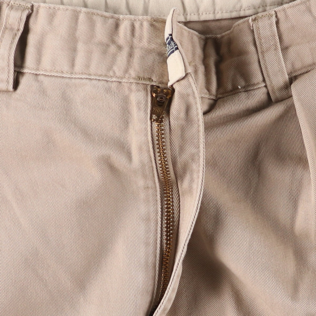 Ralph Lauren POLO RALPH LAUREN Two-pleat Chino Pants for Men, Size W32 cotton Beige type Vintage Second Hand