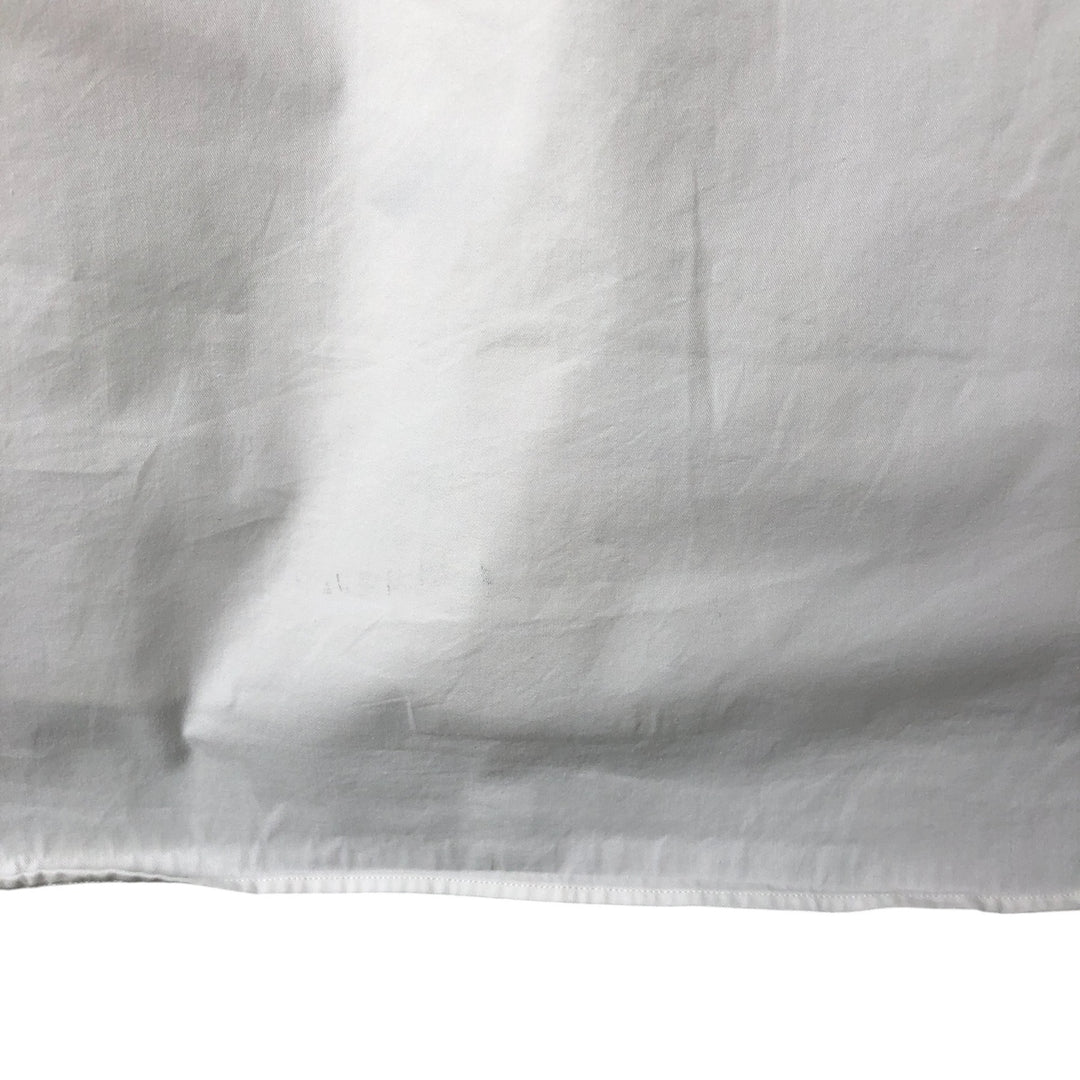 Ralph Lauren BLAKE short sleeve button down shirt, men's size L cotton white type Vintage Second Hand
