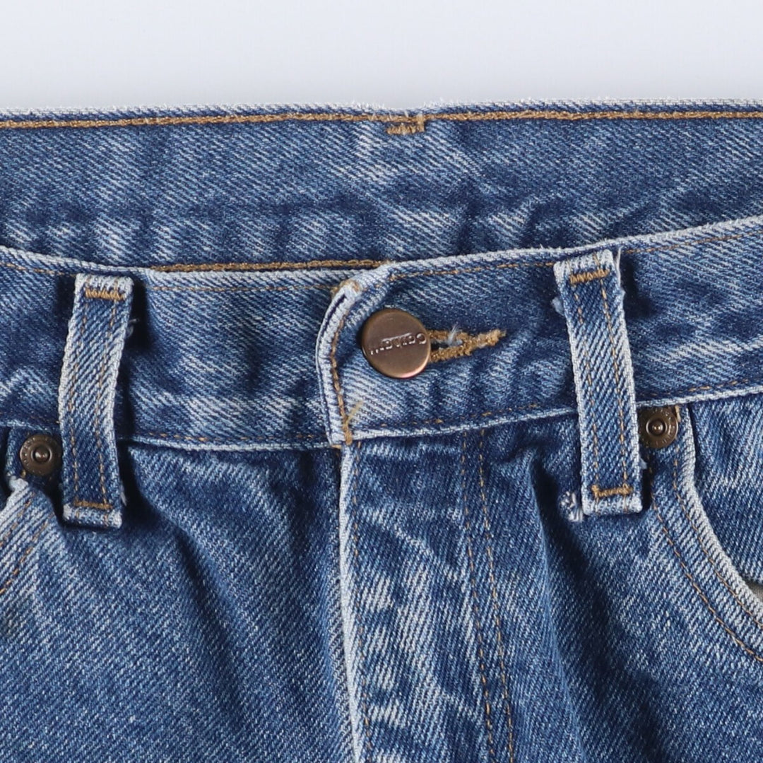 00'S Carhartt Relaxed Fit Tapered Denim Pants Men's W31 cotton blue type Vintage Second Hand