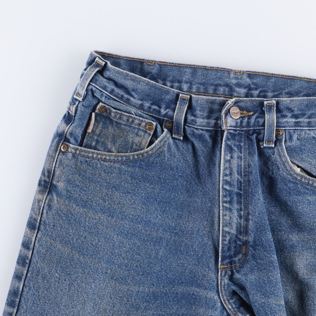 00'S Carhartt Relaxed Fit Tapered Denim Pants Men's W31 cotton blue type Vintage Second Hand