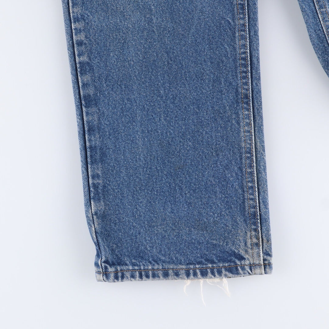 00'S Carhartt Relaxed Fit Tapered Denim Pants Men's W31 cotton blue type Vintage Second Hand