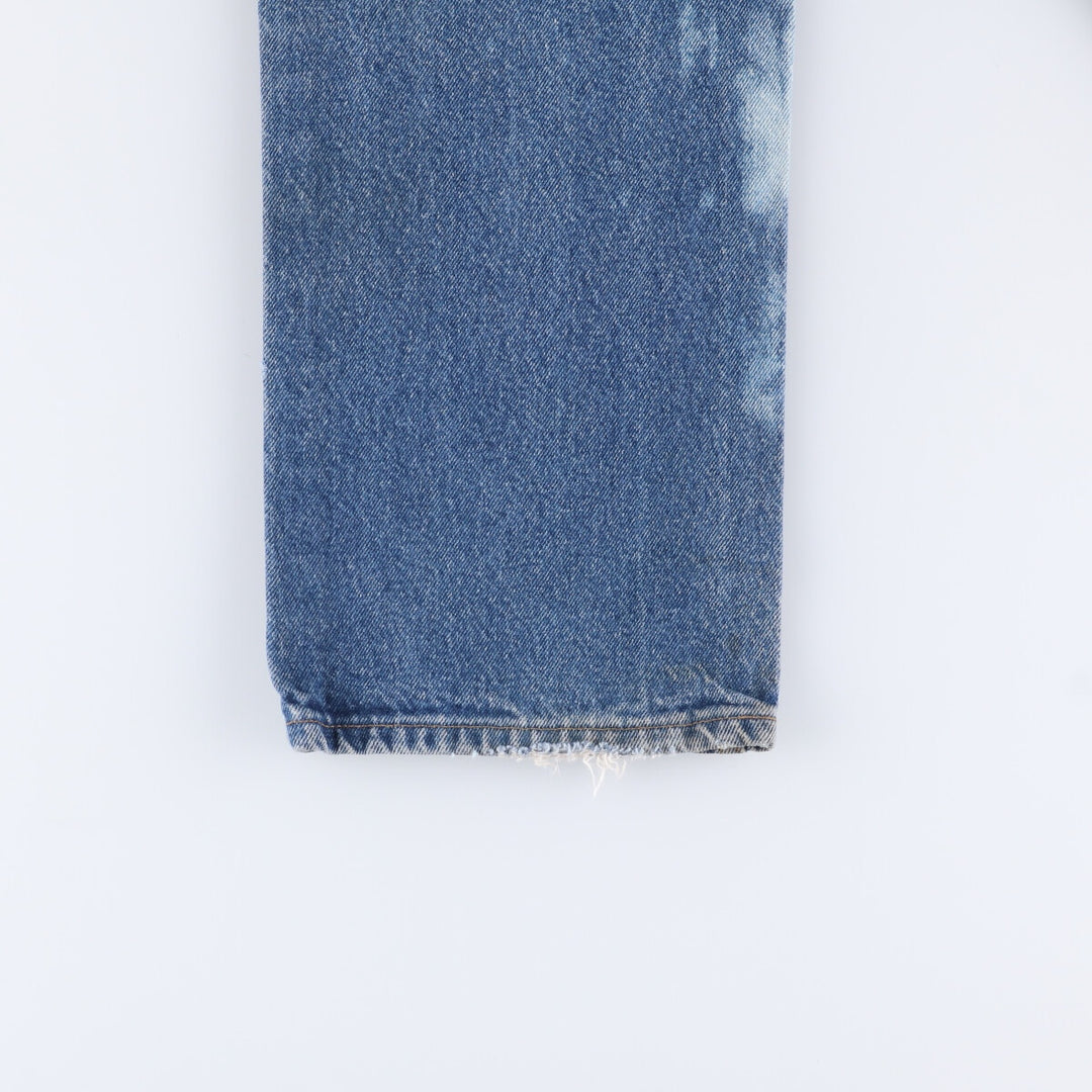 00'S Carhartt Relaxed Fit Tapered Denim Pants Men's W31 cotton blue type Vintage Second Hand