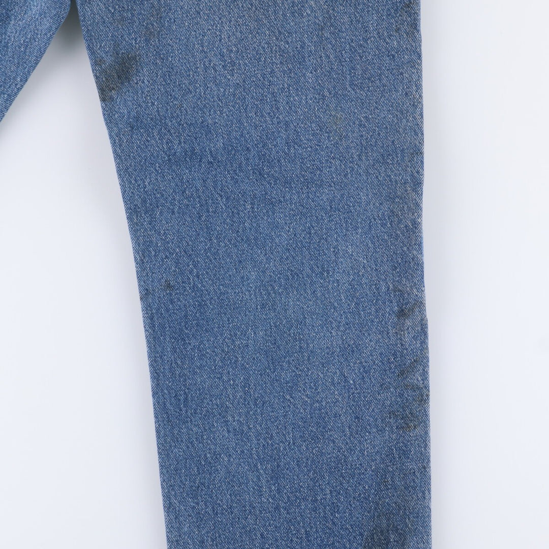 00'S Carhartt Relaxed Fit Tapered Denim Pants Men's W31 cotton blue type Vintage Second Hand