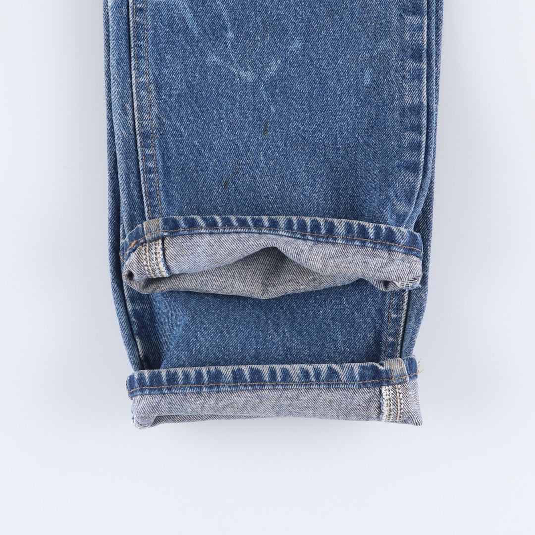 00'S Carhartt Relaxed Fit Tapered Denim Pants Men's W31 cotton blue type Vintage Second Hand