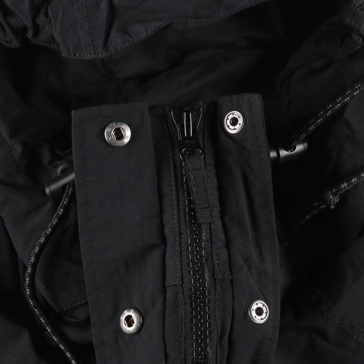 Columbia PACKABLE Ripstop Mountain Parka Shell Jacket Women's Size S Nylon black type Vintage Second Hand