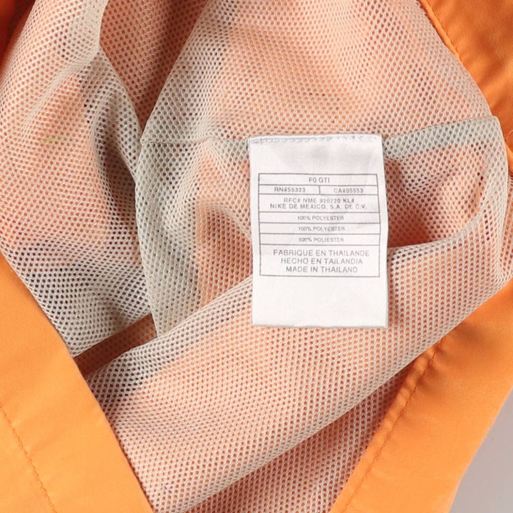 Nike Windbreaker Women's M size polyester orange type Vintage Second Hand