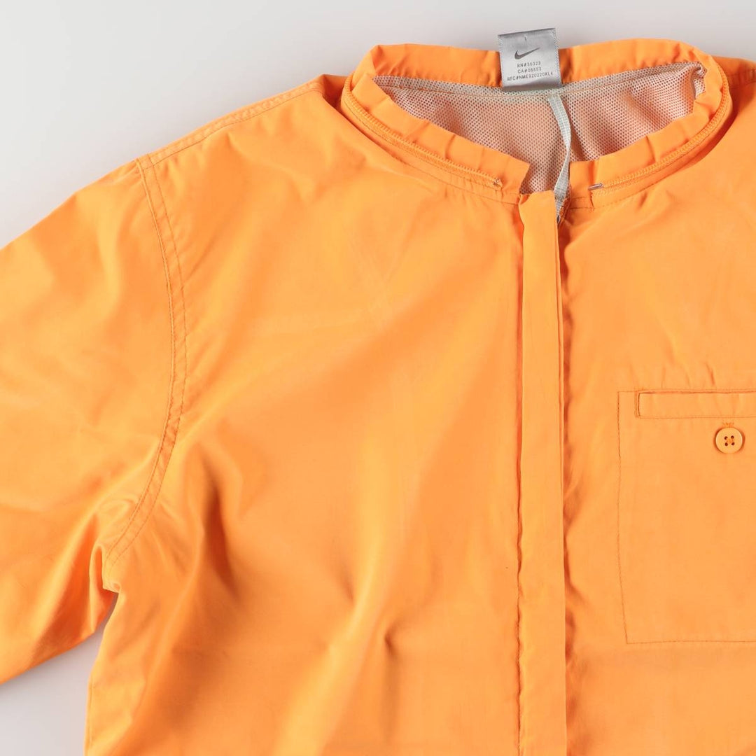 Nike Windbreaker Women's M size polyester orange type Vintage Second Hand