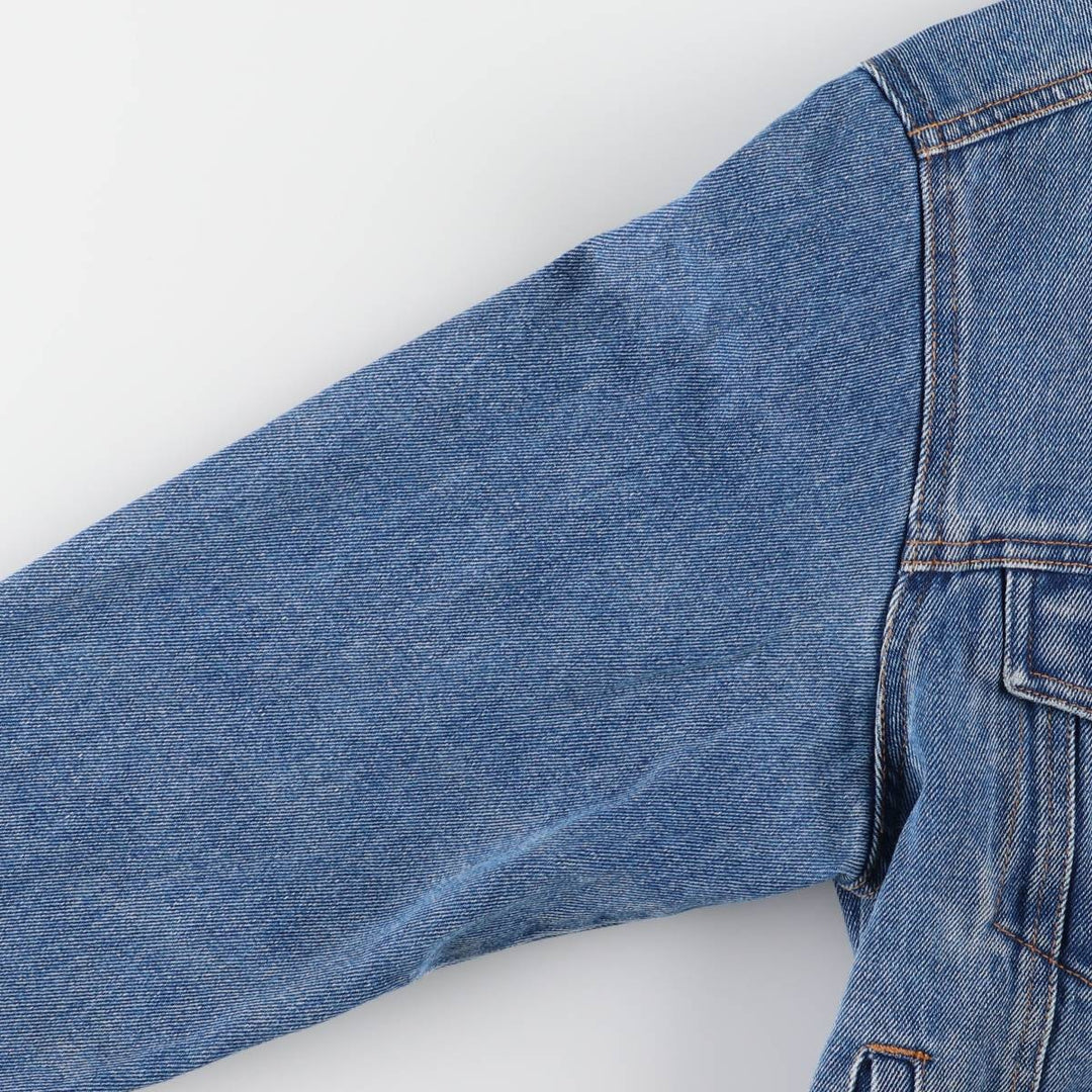 BILL BLASS denim jacket, denim jacket, women's size M cotton blue type Vintage Second Hand