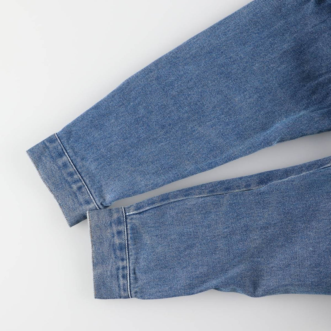 BILL BLASS denim jacket, denim jacket, women's size M cotton blue type Vintage Second Hand