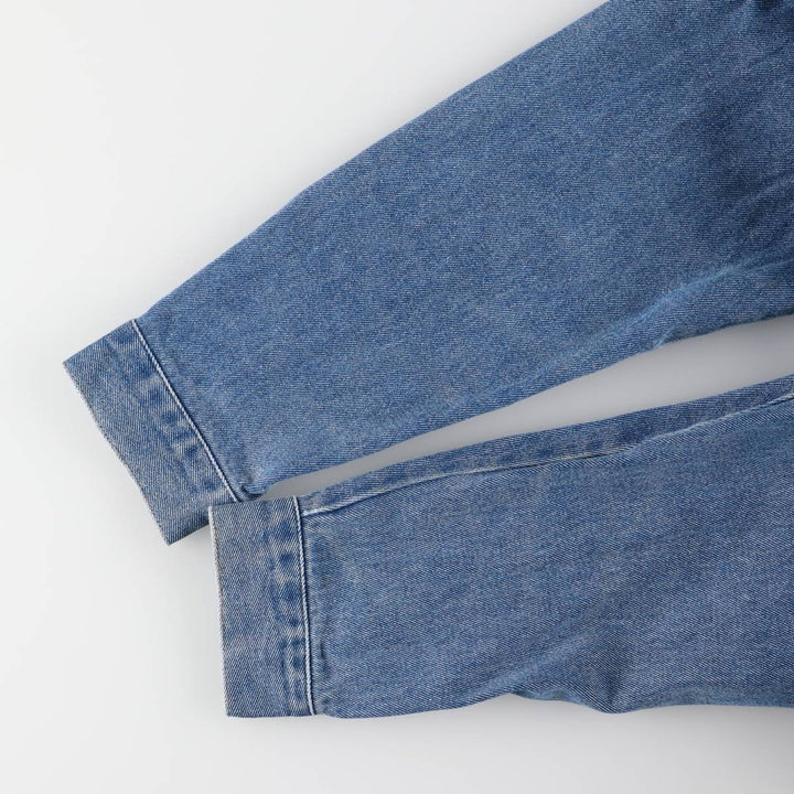 BILL BLASS denim jacket, denim jacket, women's size M cotton blue type Vintage Second Hand