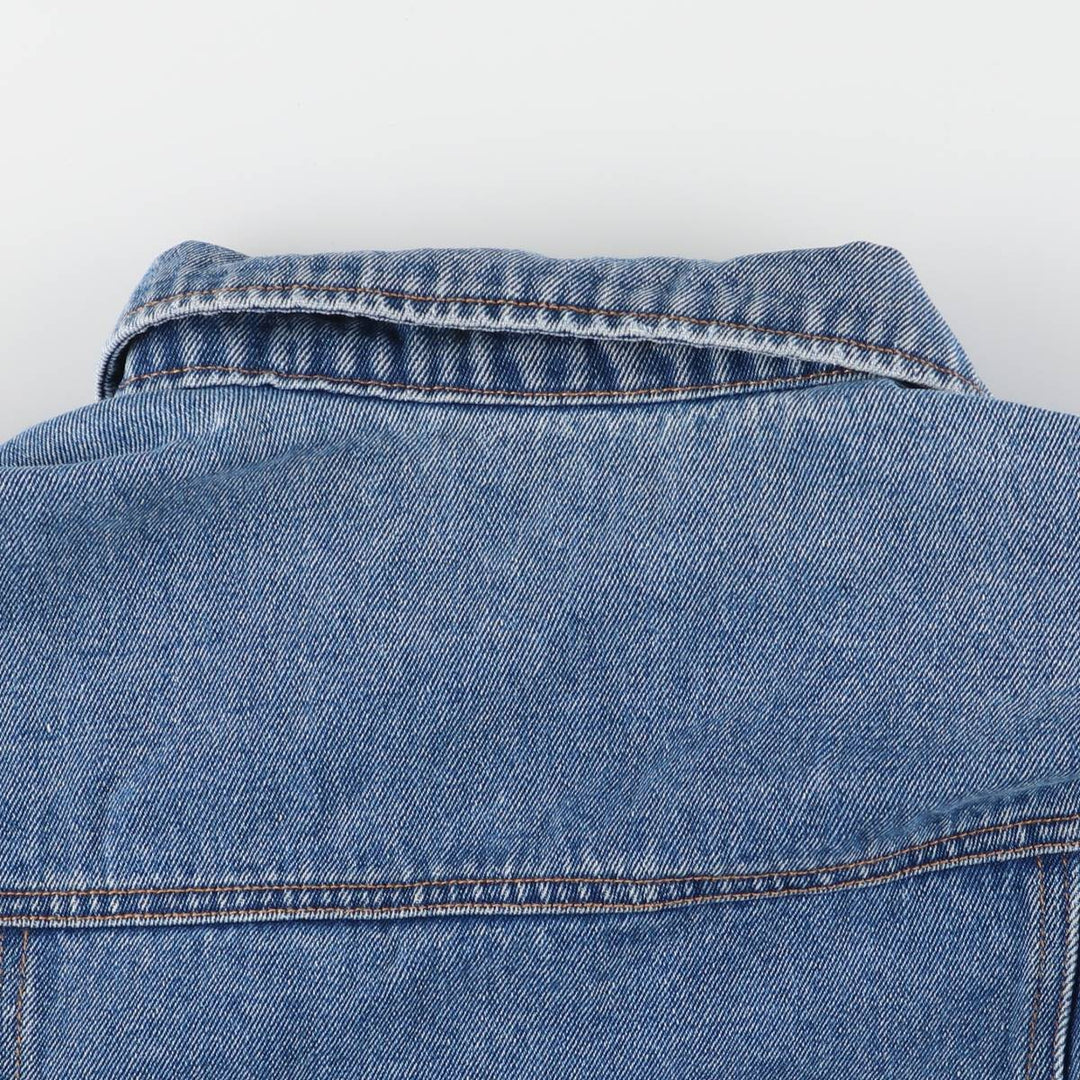 BILL BLASS denim jacket, denim jacket, women's size M cotton blue type Vintage Second Hand
