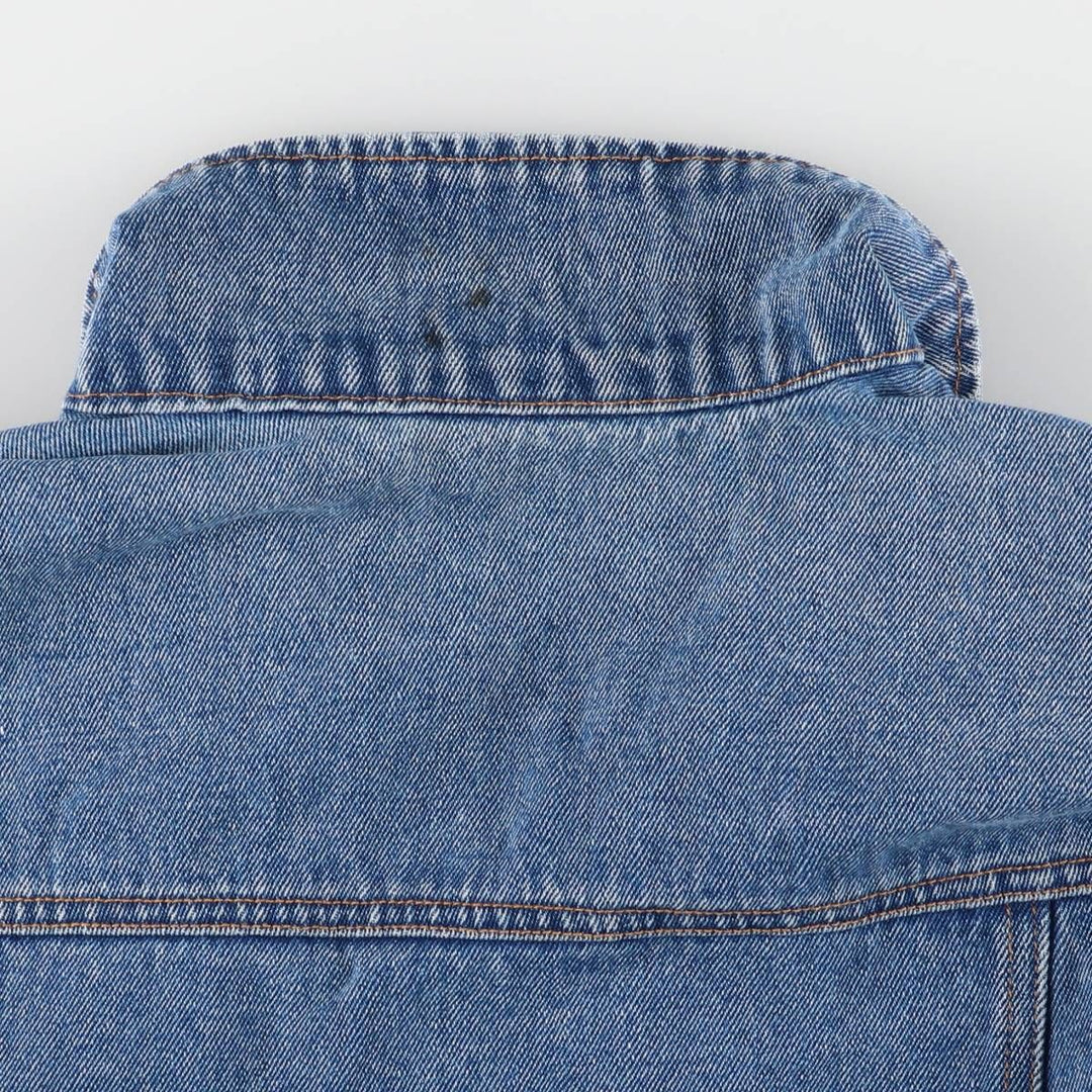 BILL BLASS denim jacket, denim jacket, women's size M cotton blue type Vintage Second Hand