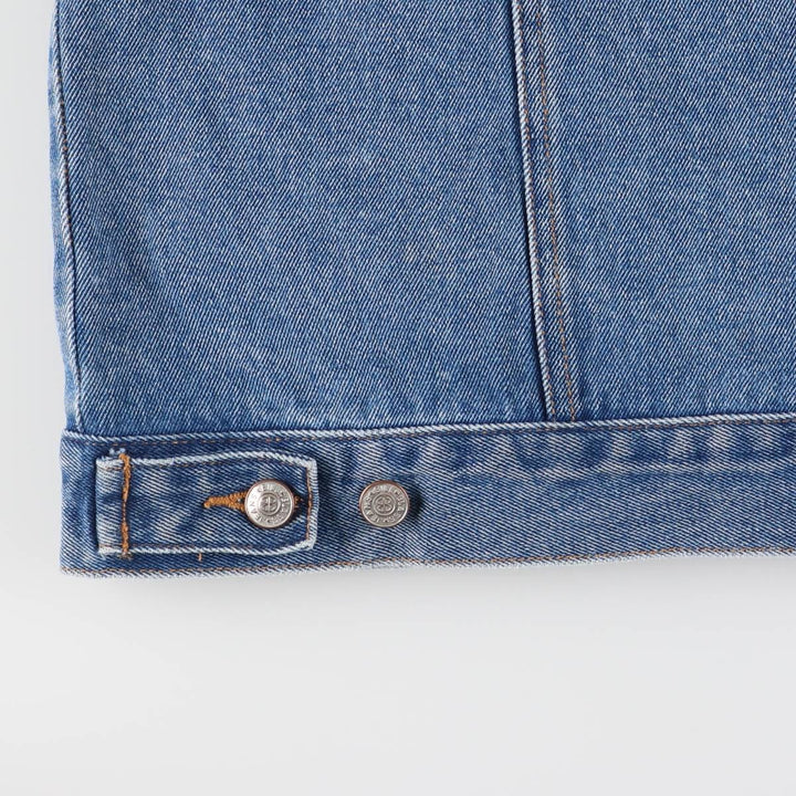 BILL BLASS denim jacket, denim jacket, women's size M cotton blue type Vintage Second Hand