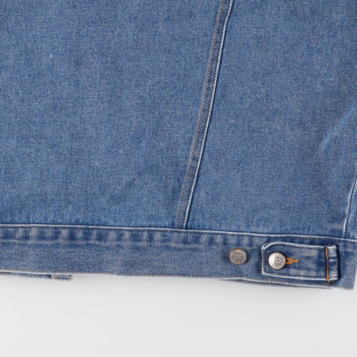 BILL BLASS denim jacket, denim jacket, women's size M cotton blue type Vintage Second Hand