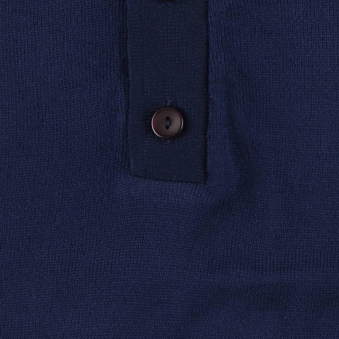 Vintage 70'S KAMBERN short sleeve polo shirt made in Canada, size M for men others navy blue type Vintage Second Hand